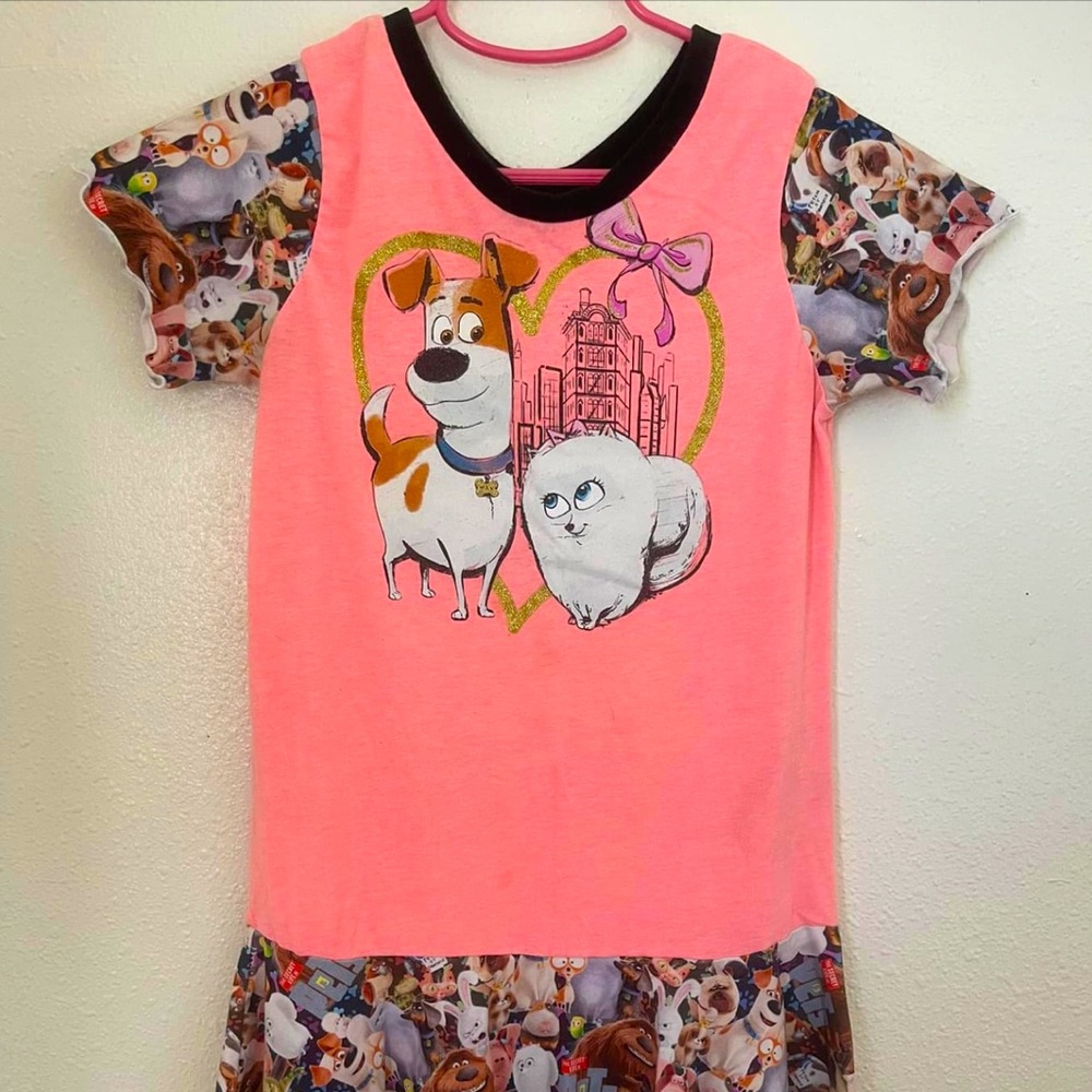 Boutique Handmade Secret Life of Pets Dress
